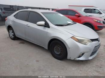  Salvage Toyota Corolla