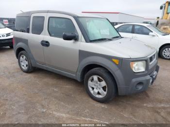  Salvage Honda Element