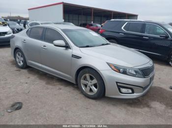  Salvage Kia Optima