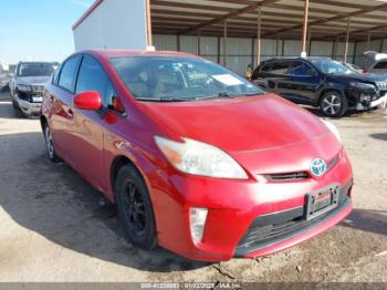  Salvage Toyota Prius