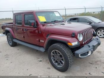  Salvage Jeep Gladiator