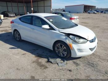  Salvage Hyundai ELANTRA