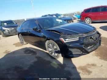  Salvage Acura TLX