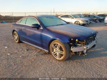  Salvage Mercedes-Benz E-Class