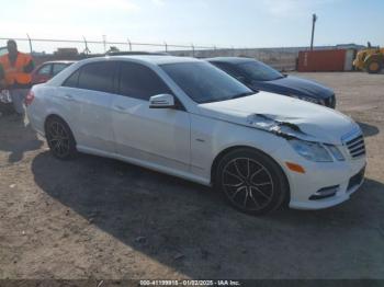  Salvage Mercedes-Benz E-Class