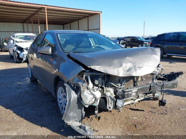  Salvage Toyota Corolla