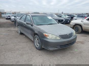  Salvage Toyota Camry