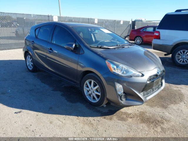  Salvage Toyota Prius c