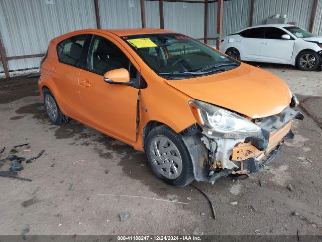  Salvage Toyota Prius c