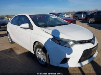  Salvage Toyota Corolla