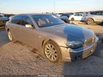  Salvage BMW 7 Series