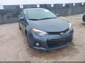  Salvage Toyota Corolla