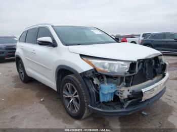  Salvage Toyota Highlander