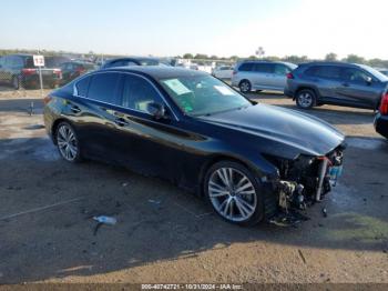  Salvage INFINITI Q50