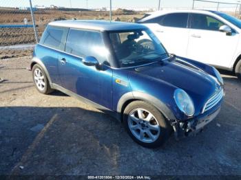  Salvage MINI Cooper