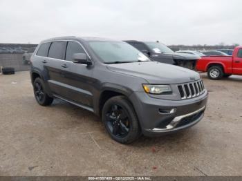  Salvage Jeep Grand Cherokee