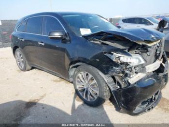  Salvage Acura MDX