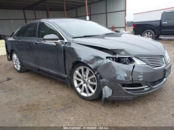  Salvage Lincoln MKZ