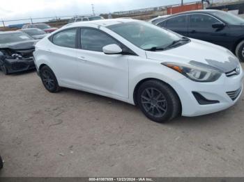  Salvage Hyundai ELANTRA