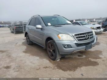  Salvage Mercedes-Benz M-Class