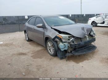  Salvage Toyota Corolla