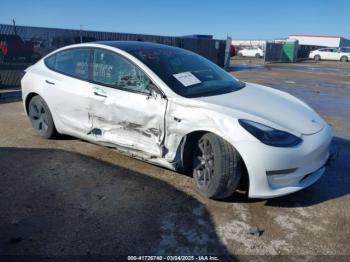  Salvage Tesla Model 3