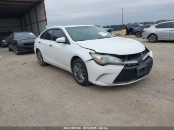  Salvage Toyota Camry