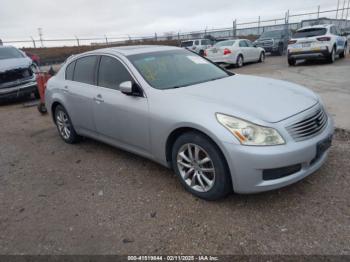  Salvage INFINITI G37x