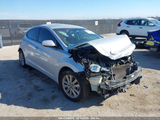  Salvage Hyundai ELANTRA