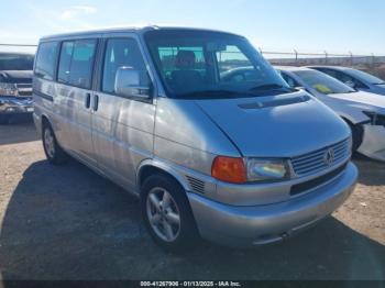  Salvage Volkswagen EuroVan