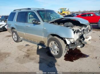  Salvage Mercury Mountaineer