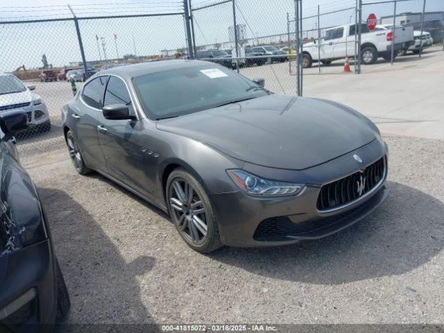  Salvage Maserati Ghibli