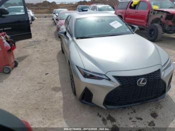  Salvage Lexus Is