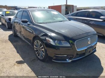  Salvage Lincoln Continental