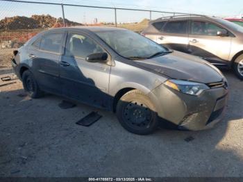  Salvage Toyota Corolla
