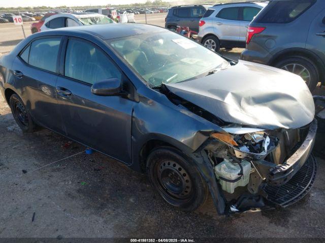  Salvage Toyota Corolla