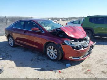  Salvage Chrysler 200
