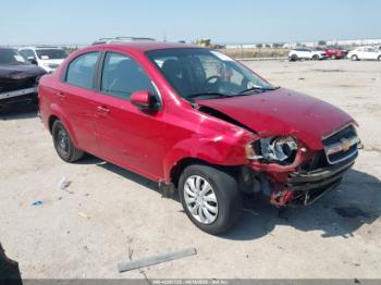 Salvage Chevrolet Aveo