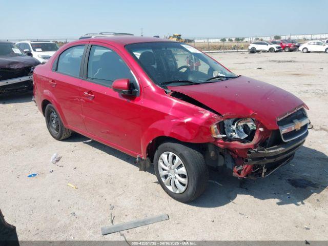  Salvage Chevrolet Aveo