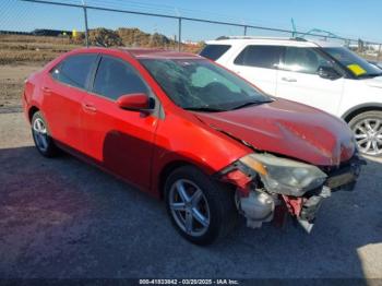  Salvage Toyota Corolla
