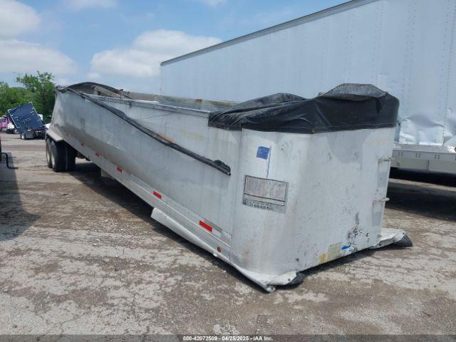  Salvage Freedom Vantage End Dump Trailer