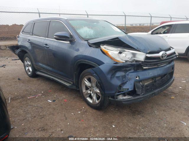  Salvage Toyota Highlander