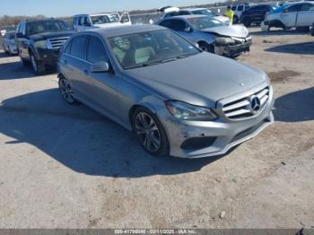  Salvage Mercedes-Benz E-Class