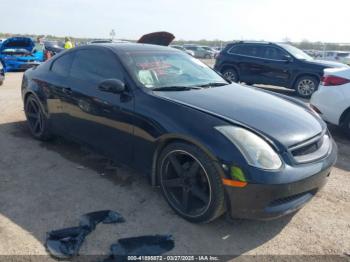  Salvage INFINITI G35