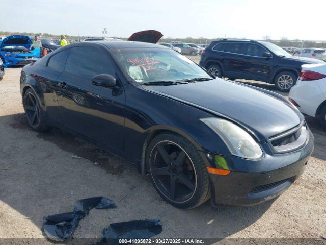  Salvage INFINITI G35