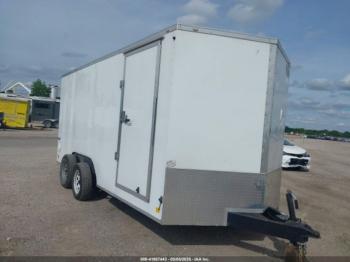  Salvage Continental Cargo Trailer