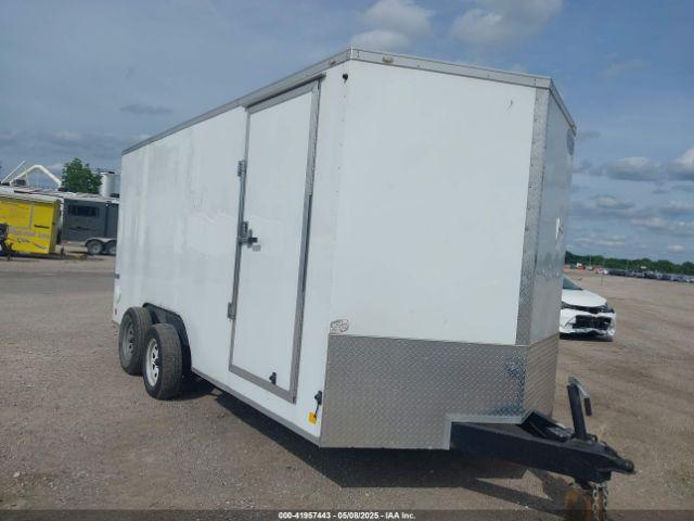  Salvage Continental Cargo Trailer