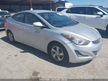  Salvage Hyundai ELANTRA