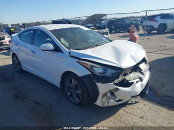  Salvage Hyundai ELANTRA