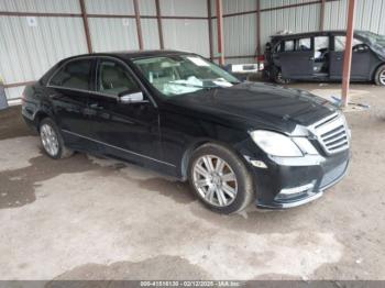 Salvage Mercedes-Benz E-Class